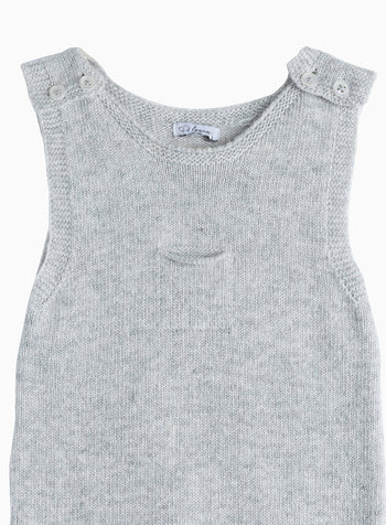 Lapinou Romper Little Knitted Dungarees