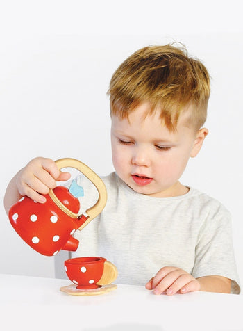 Le Toy Van Toy Dotty Tea Kettle