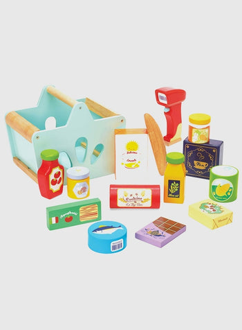 Le Toy Van Toy Grocery Set & Scanner