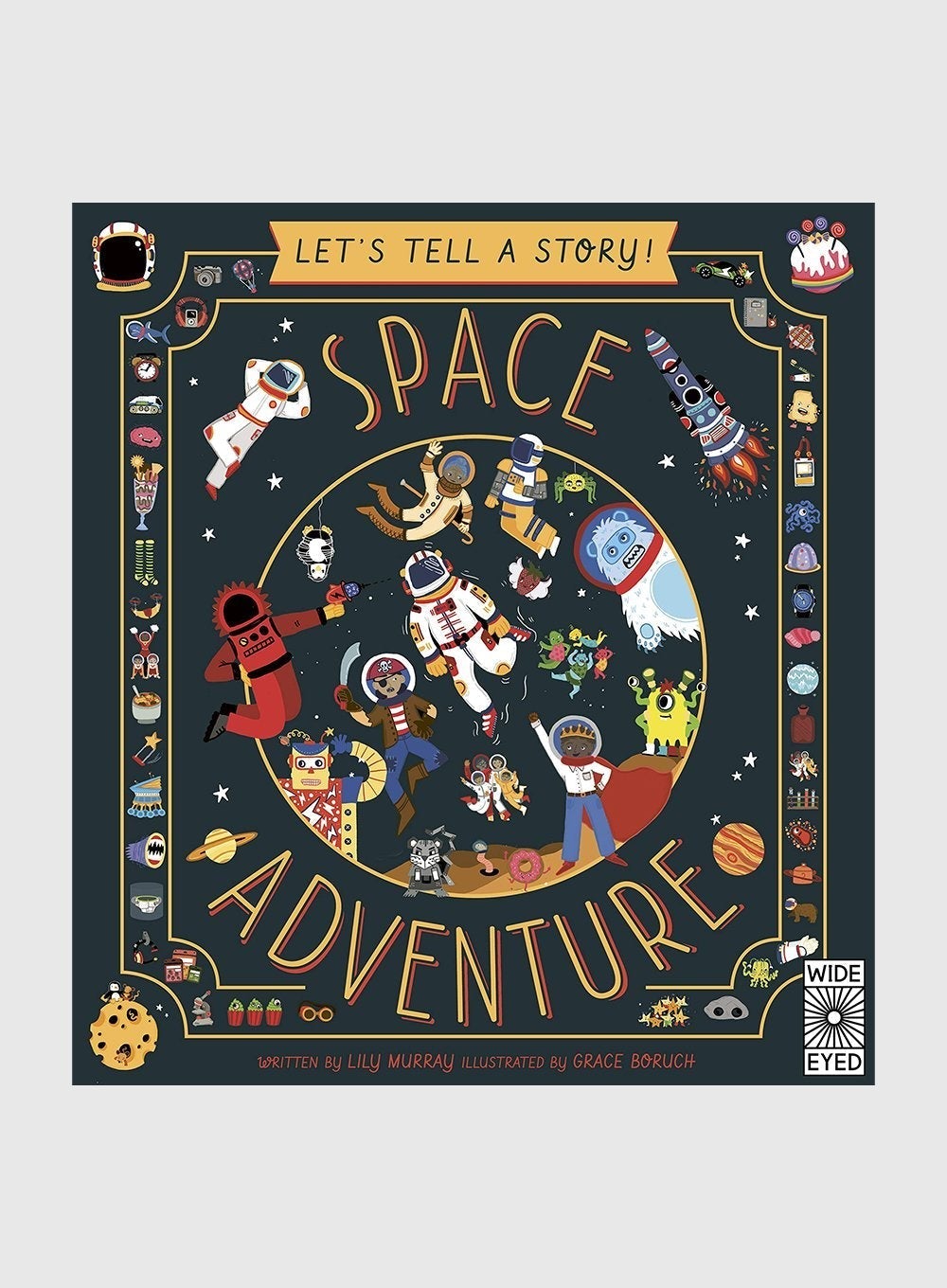 Lily Murray Book Space Adventure - Let's Tell A Story!