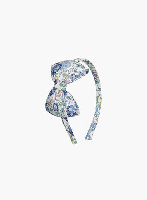 Lily Rose Alice Bands Big Bow Alice Band in Blue Felicite