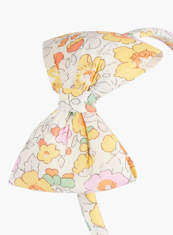 Lily Rose Alice Bands Big Bow Alice Band in Buttercup Betsy