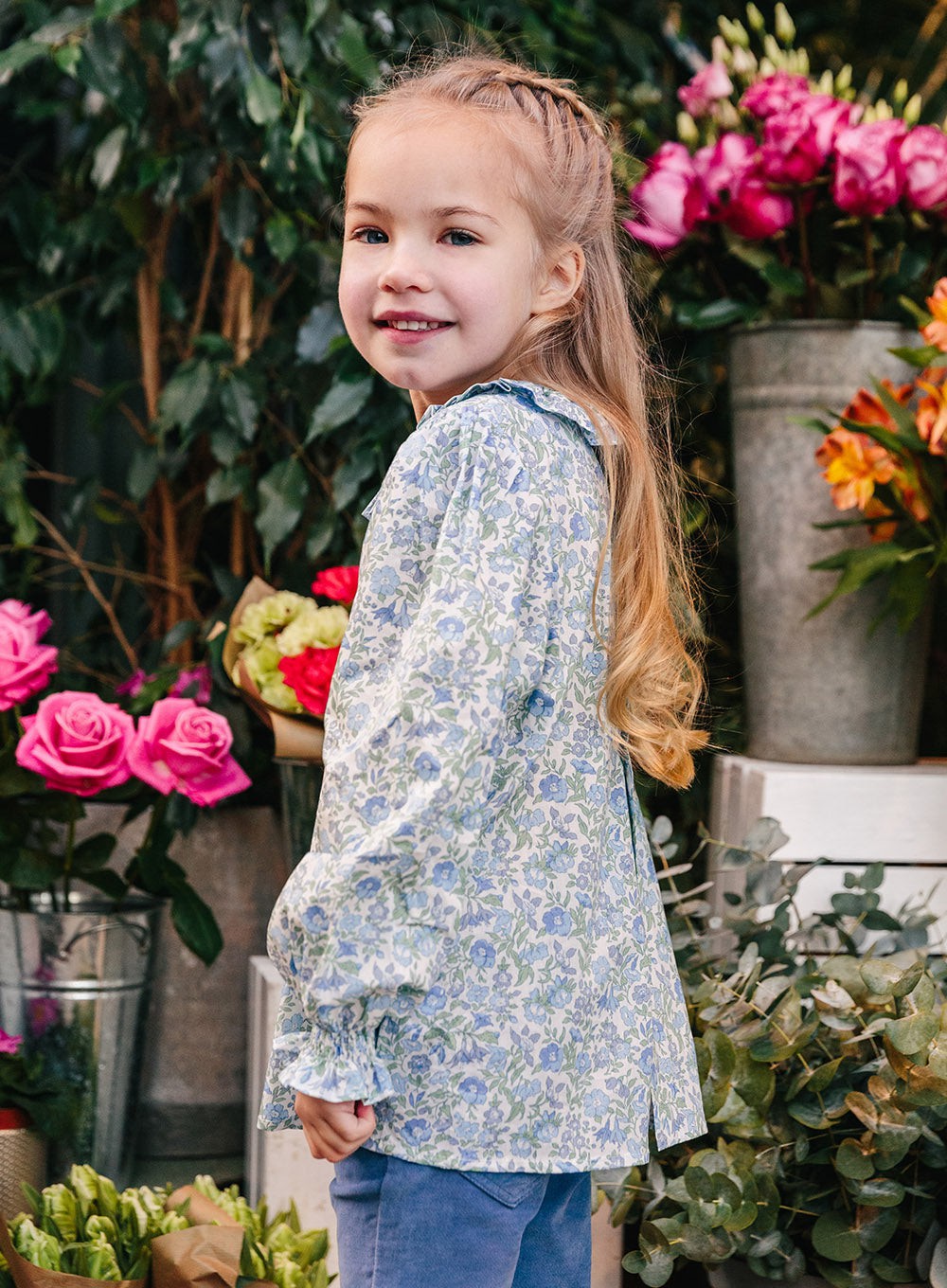 Lily Rose Blouse Bluebell Willow Blouse