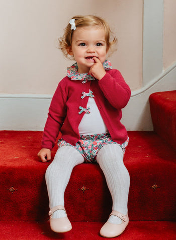 Lily Rose Cardigan Little Florence May Bow Cardigan