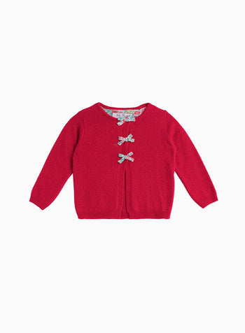 Lily Rose Cardigan Little Florence May Bow Cardigan