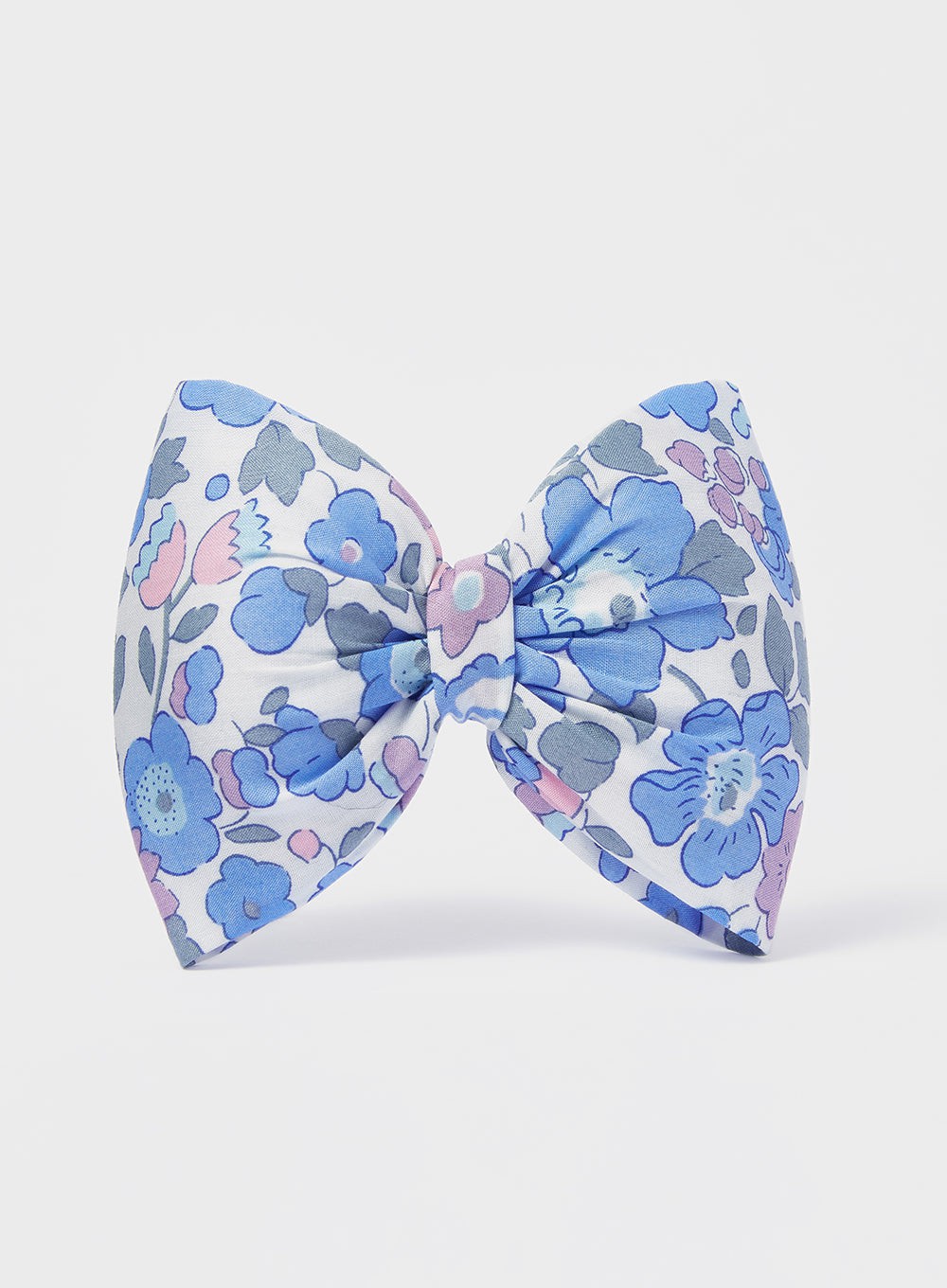 Lily Rose Clip Bow Hair Clip in Blue Betsy