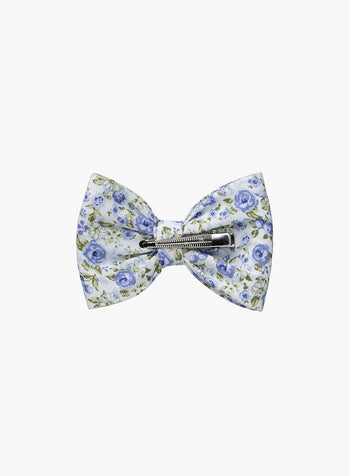 Lily Rose Clip Bow Hair Clip in Blue Catherine Rose