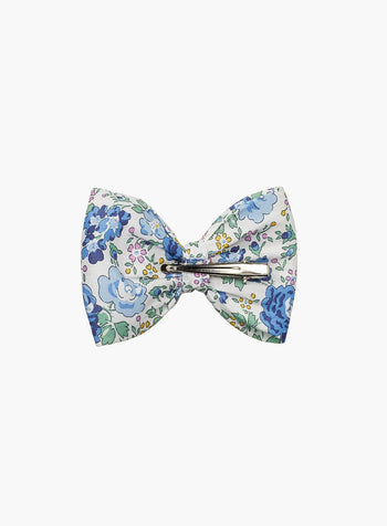 Lily Rose Clip Bow Hair Clip in Blue Felicite