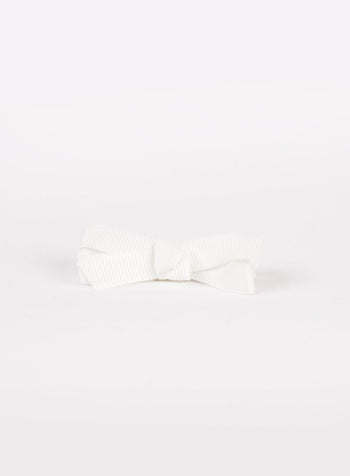 Lily Rose Clip Small Bow Hair Clip in Off-White - Trotters Childrenswear