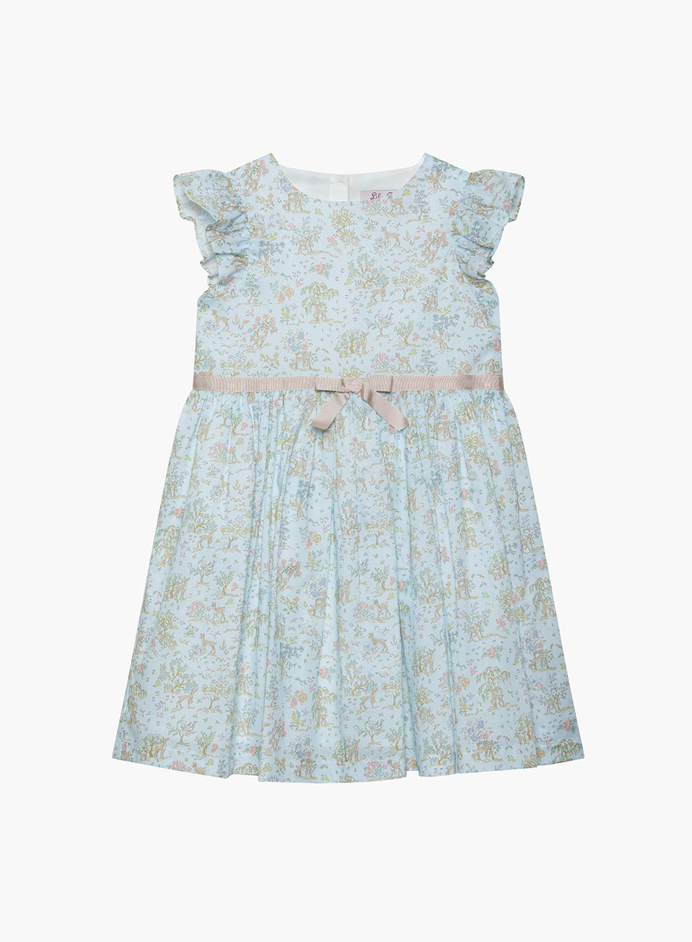 Lily Rose Dress Etta Fawn Frill Sleeved Dress