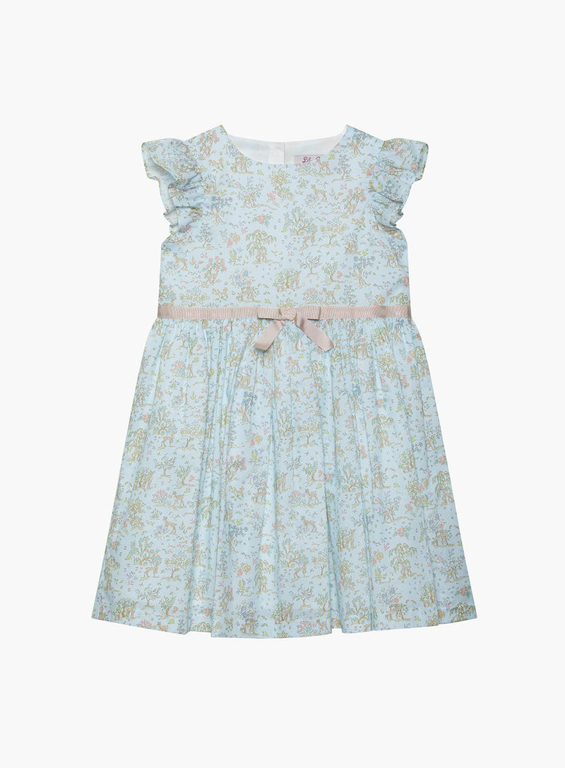Lily Rose Dress Etta Fawn Frill Sleeved Dress