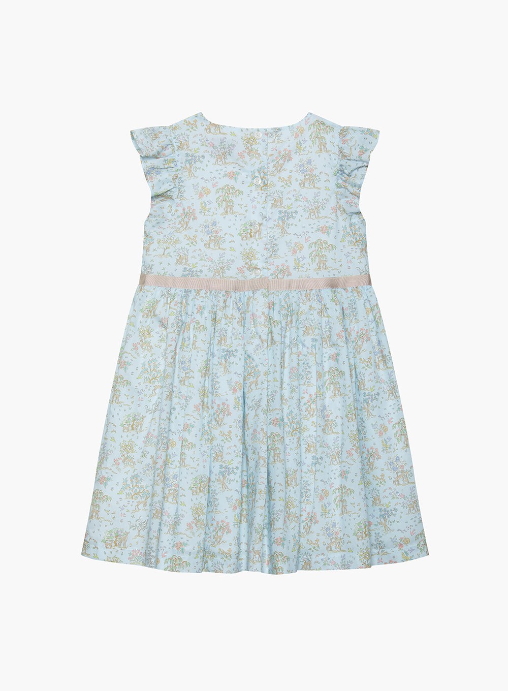 Lily Rose Dress Etta Fawn Frill Sleeved Dress