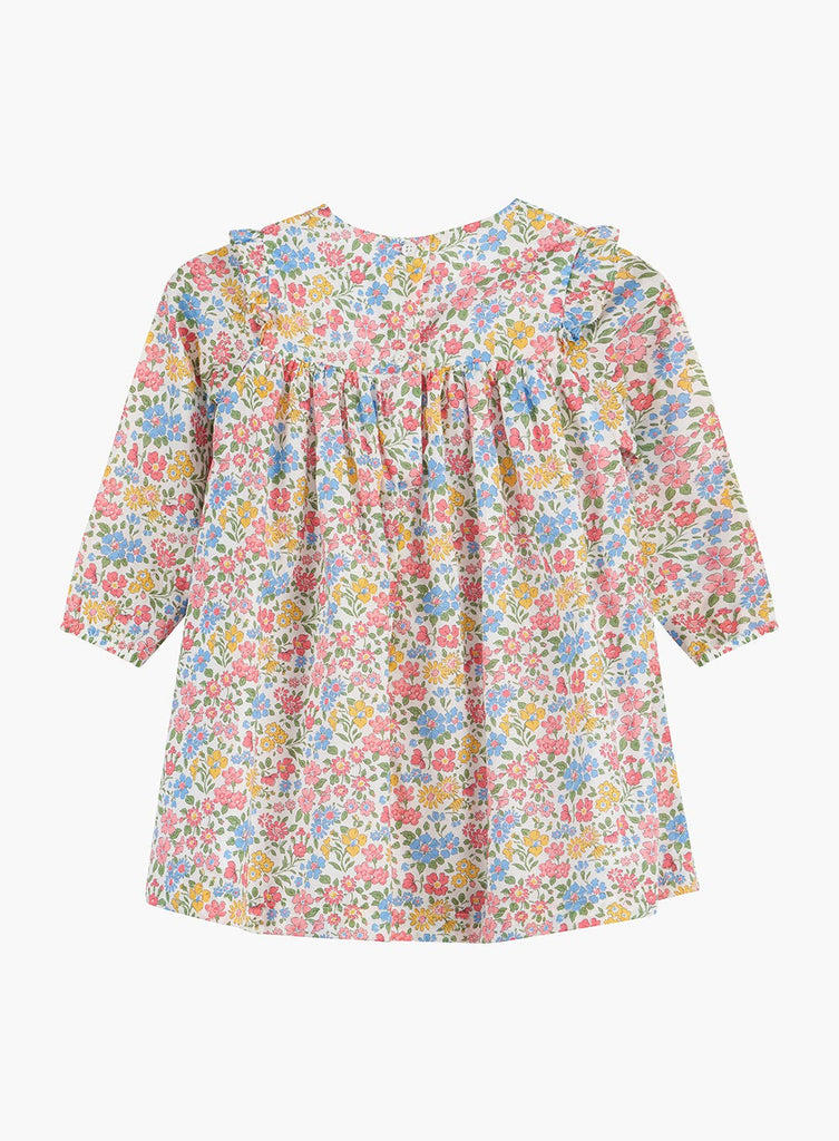 Lily Rose Baby Girls Annabelle Ruffle Dress in Multi Floral | Trotters ...