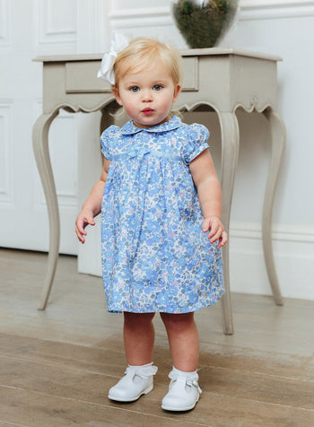 Lily Rose Dress Little Betsy Dress in Blue Betsy