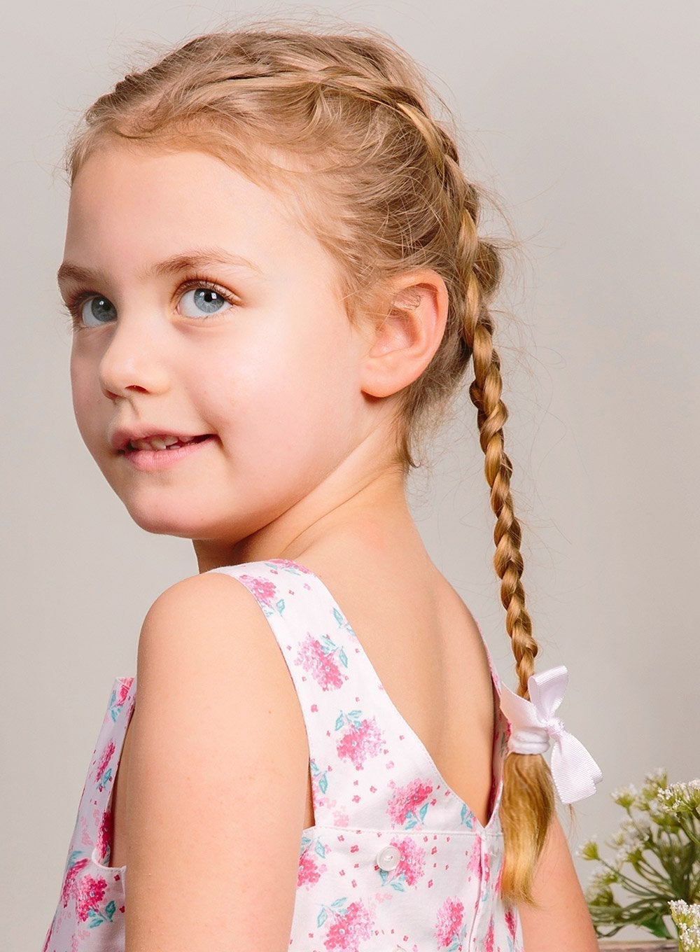 Lily Rose Hair Bobbles Mini Bow Hair Bobbles in White