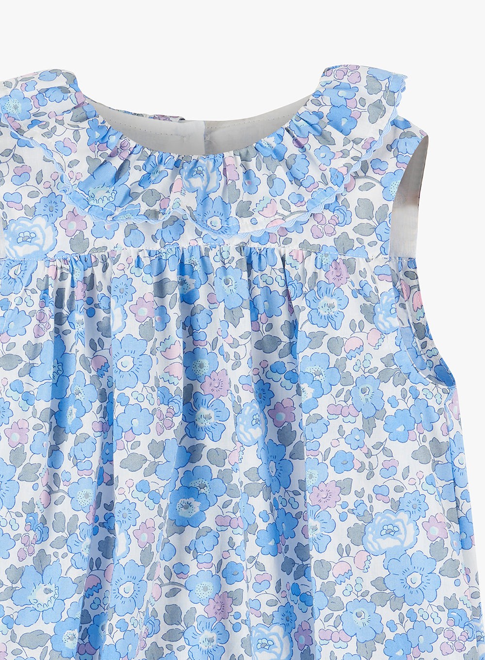 Lily Rose Romper Little Willow Romper in Blue Betsy