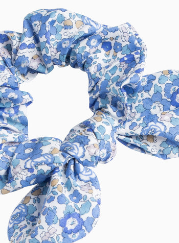 Lily Rose Scrunchie Bow Scrunchie in Blue Betsy Anne