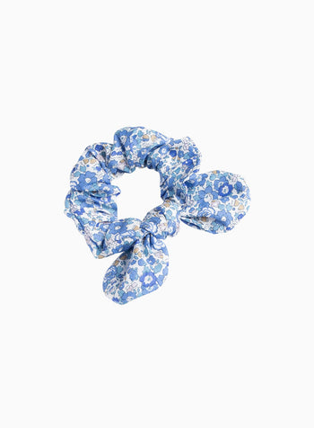 Lily Rose Scrunchie Bow Scrunchie in Blue Betsy Anne