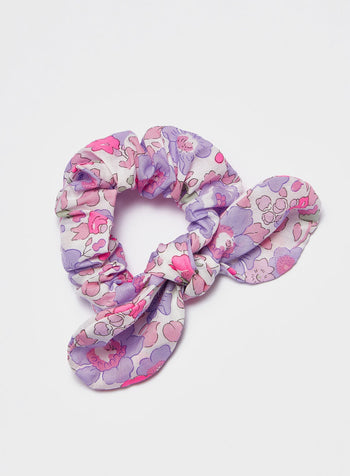 Lily Rose Scrunchie Bow Scrunchie in Lilac Betsy
