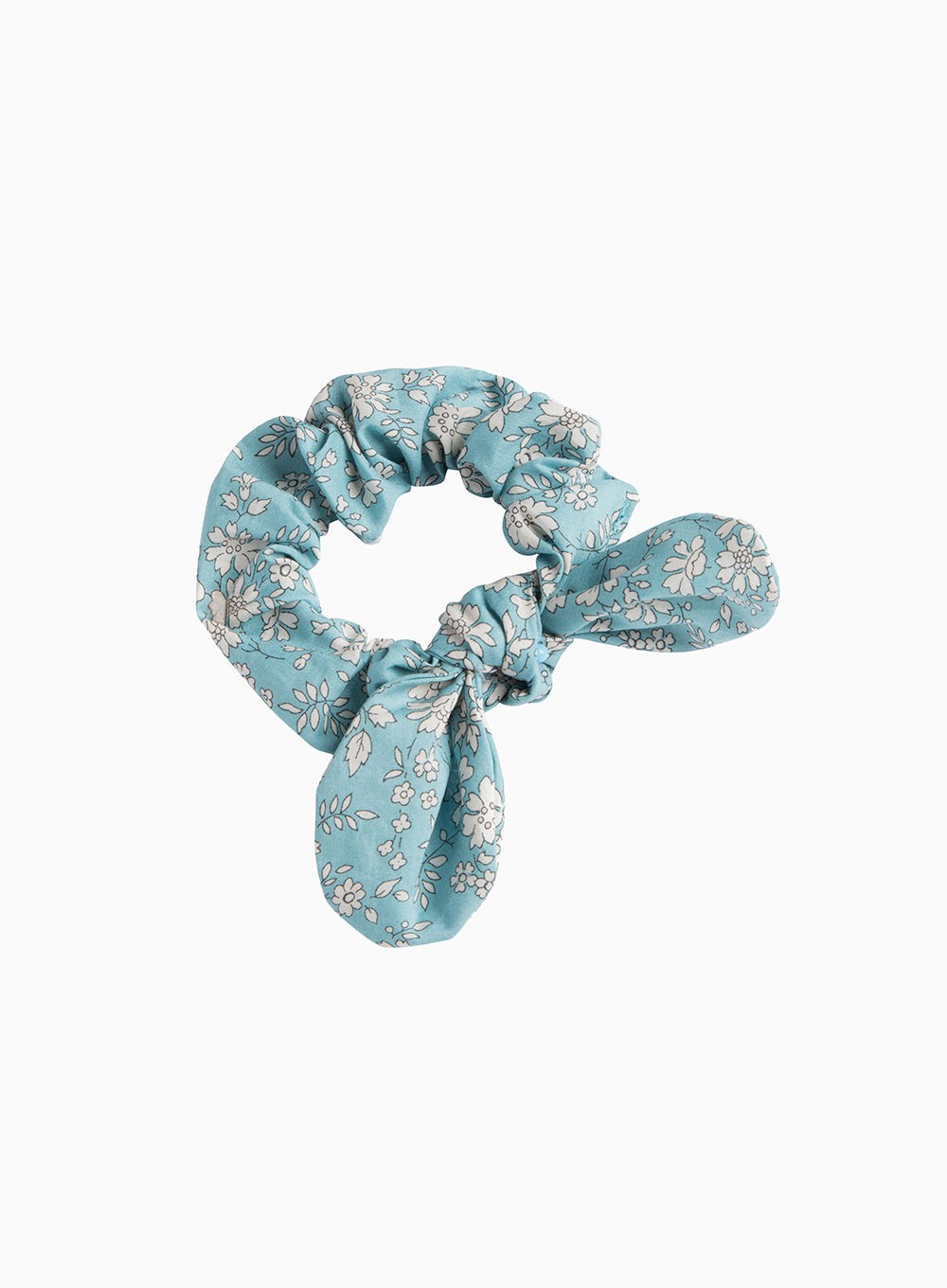 Lily Rose Scrunchie Bow Scrunchie in Teal Capel