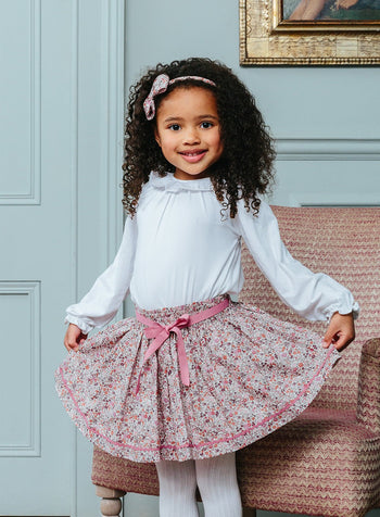 Lily Rose Skirt Ribbon Skirt in Ava