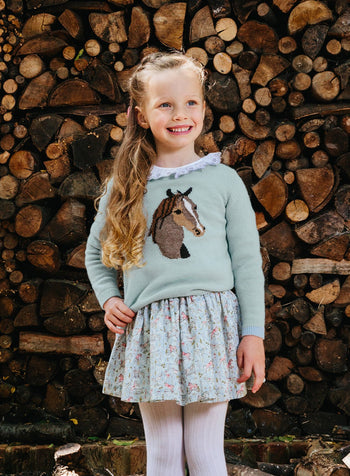 Lily Rose Skirt Ribbon Skirt in Gymkhana