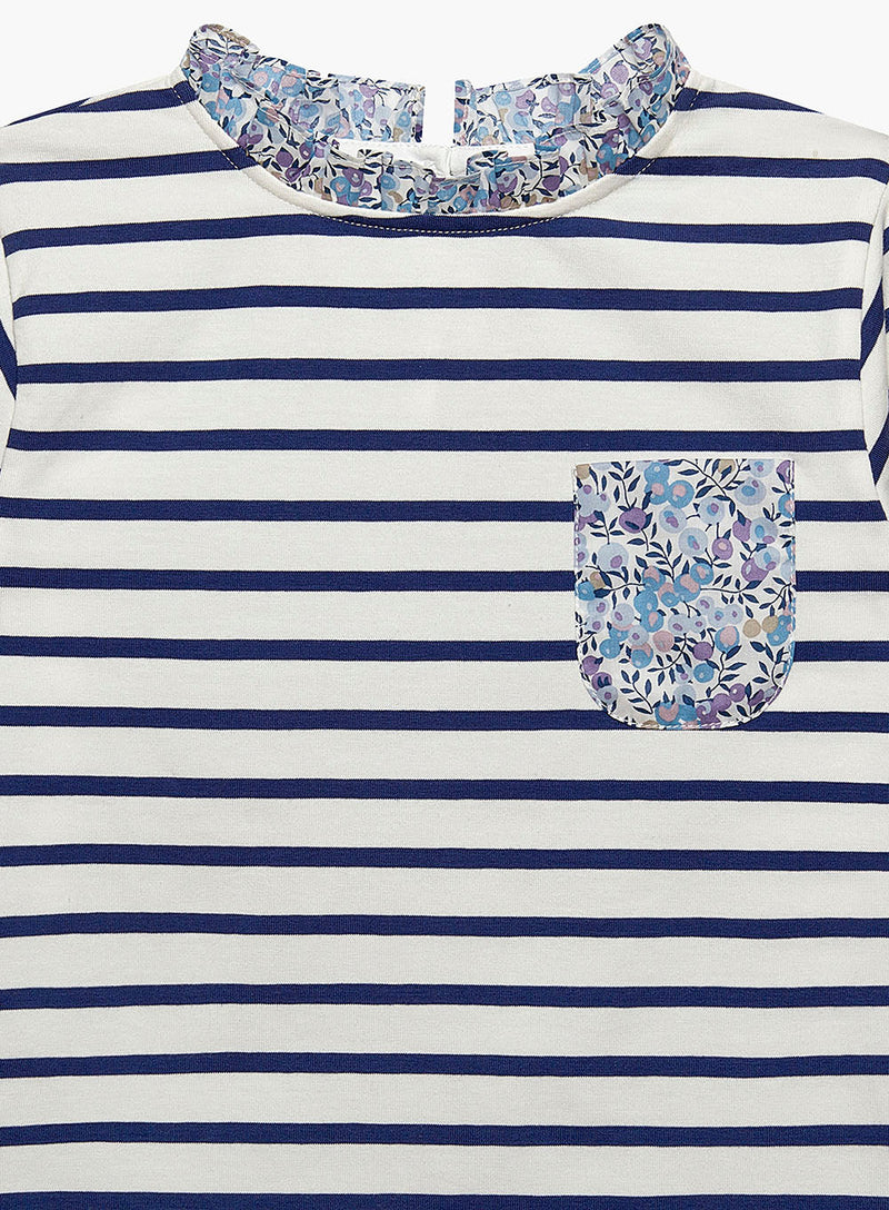 Lily Rose Sweatshirt Wiltshire Breton Striped Long-Sleeved Top