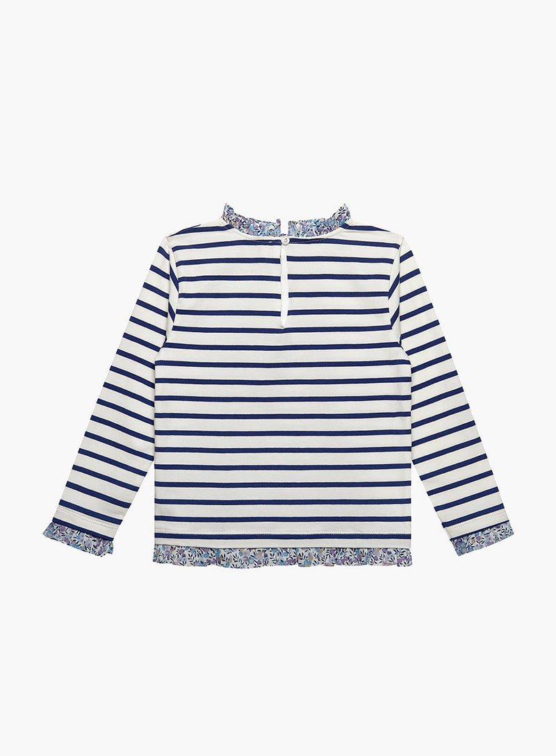 Lily Rose Sweatshirt Wiltshire Breton Striped Long-Sleeved Top
