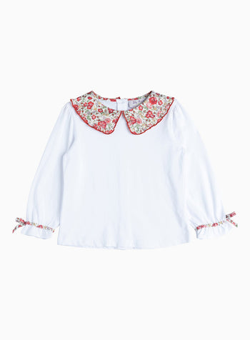 Lily Rose Top Felicite Pie Crust Jersey Blouse