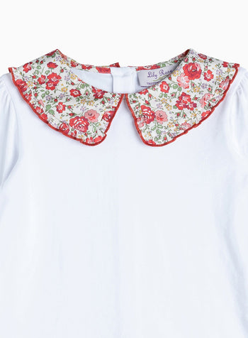 Lily Rose Top Felicite Pie Crust Jersey Blouse