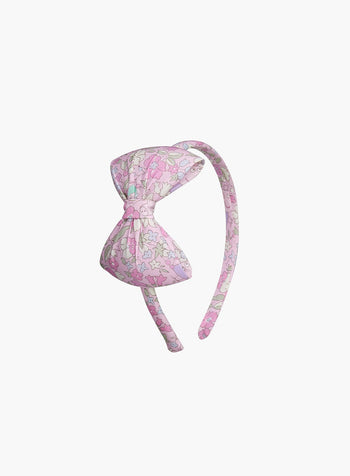 Lily Rose x PEPPA PIG Alice Bands Big Bow Alice Band in Pink Peppa Meadow
