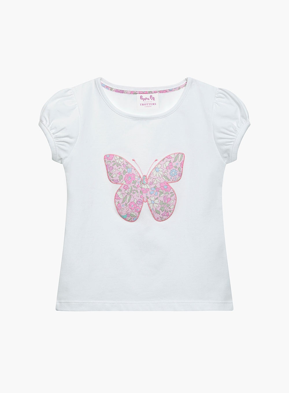 Lily Rose x PEPPA PIG Top Peppa Butterfly Appliqué© Jersey Top