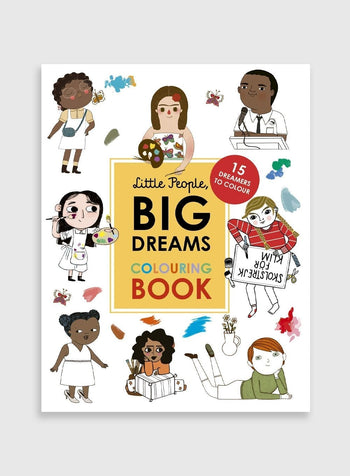 Little People, Big Dreams Book Little People, Big Dreams Colouring Book