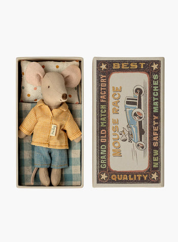 Maileg Toy Maileg Big Brother Mouse with a Matchbox