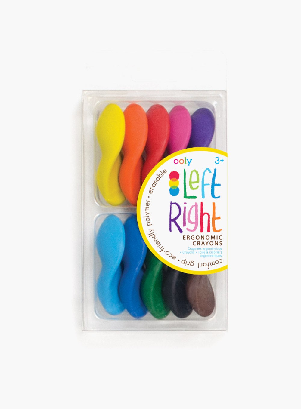 Children Ooly Left Right Crayons Toy