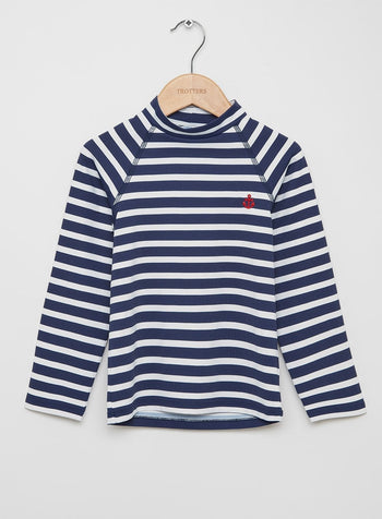 Petit Breton Rash Vest Rash Vest in Navy Stripe