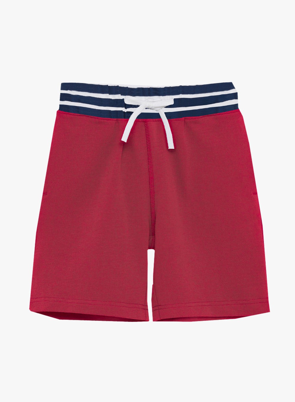 Petit Breton Shorts Ethan Jersey Shorts in Red