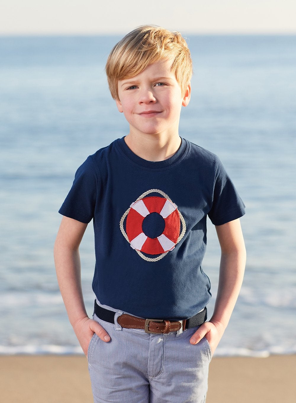 Petit Breton T-Shirt James T-Shirt - Trotters Childrenswear
