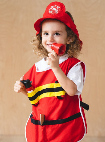 Plan Toys Toy Fire Fighter Play Set