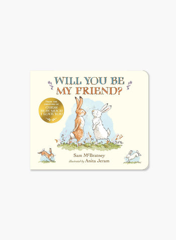 Sam McBratney Book Will You Be My Friend Board Book