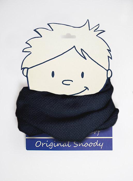 Snoody Snoody Rice Stitch Snoody in Navy - Trotters Childrenswear