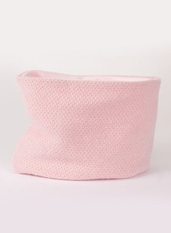 Snoody Snoody Rice Stitch Snoody in Pink - Trotters Childrenswear