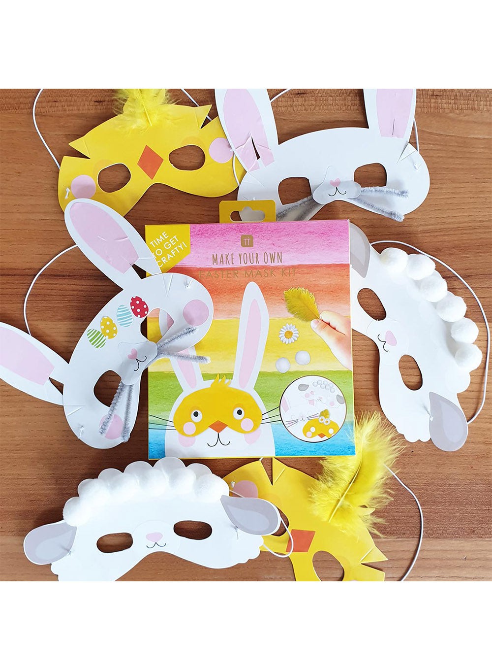 Talking Tables Toy Truly Bunny Mask Making Kit