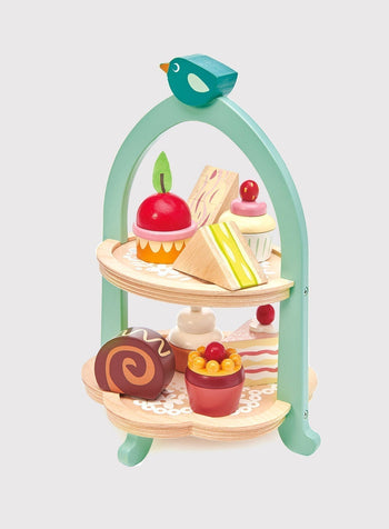 Tender Leaf Toys Toy Birdie Afternoon Tea Stand