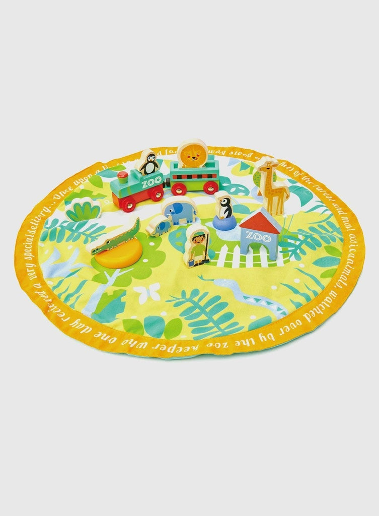 Handcrafted Toys Tender Leaf Toys Safari Story Bag Children's Shop