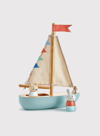 Tender Leaf Toys Toy Sailaway Boat