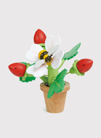 Tender Leaf Toys Toy Strawberry Flower Pot