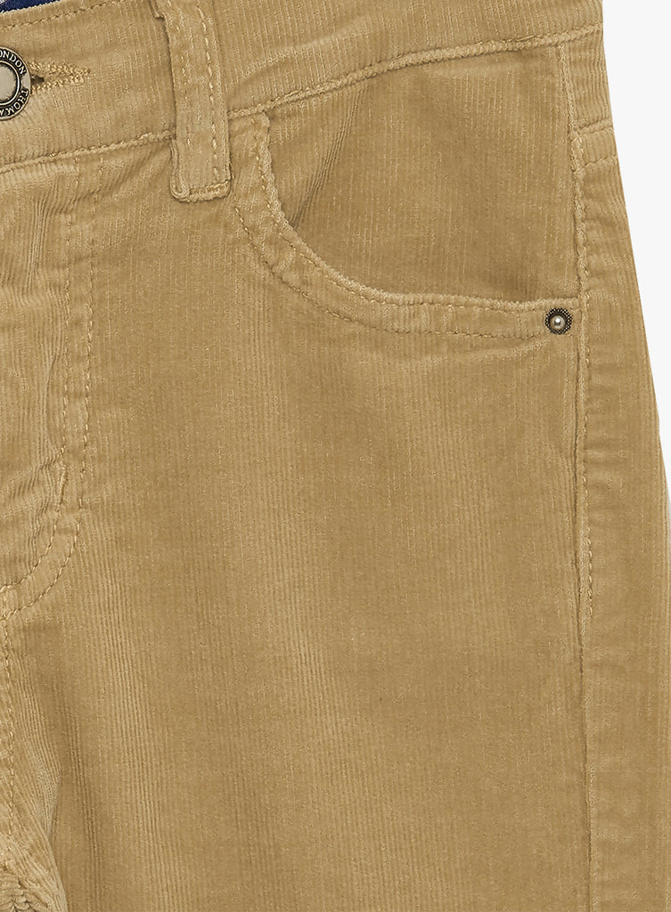 Boys Slim-Cut Corduroy Jake Jeans in Camel | Trotters Childrenswear ...