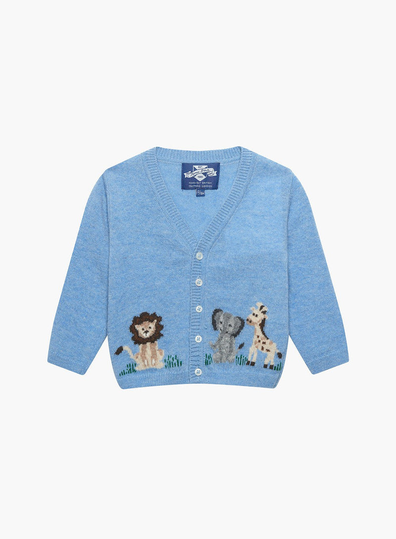Thomas Brown Jumper Baby Augustus Lion + Friends Cardigan