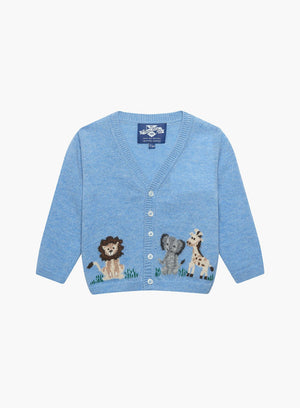 Thomas Brown Jumper Baby Augustus Lion + Friends Cardigan